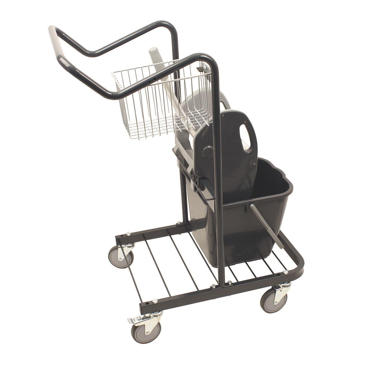 Svabbvagn Speedo Exclusive 1 med handtag, korg och moppbehållare på hjul