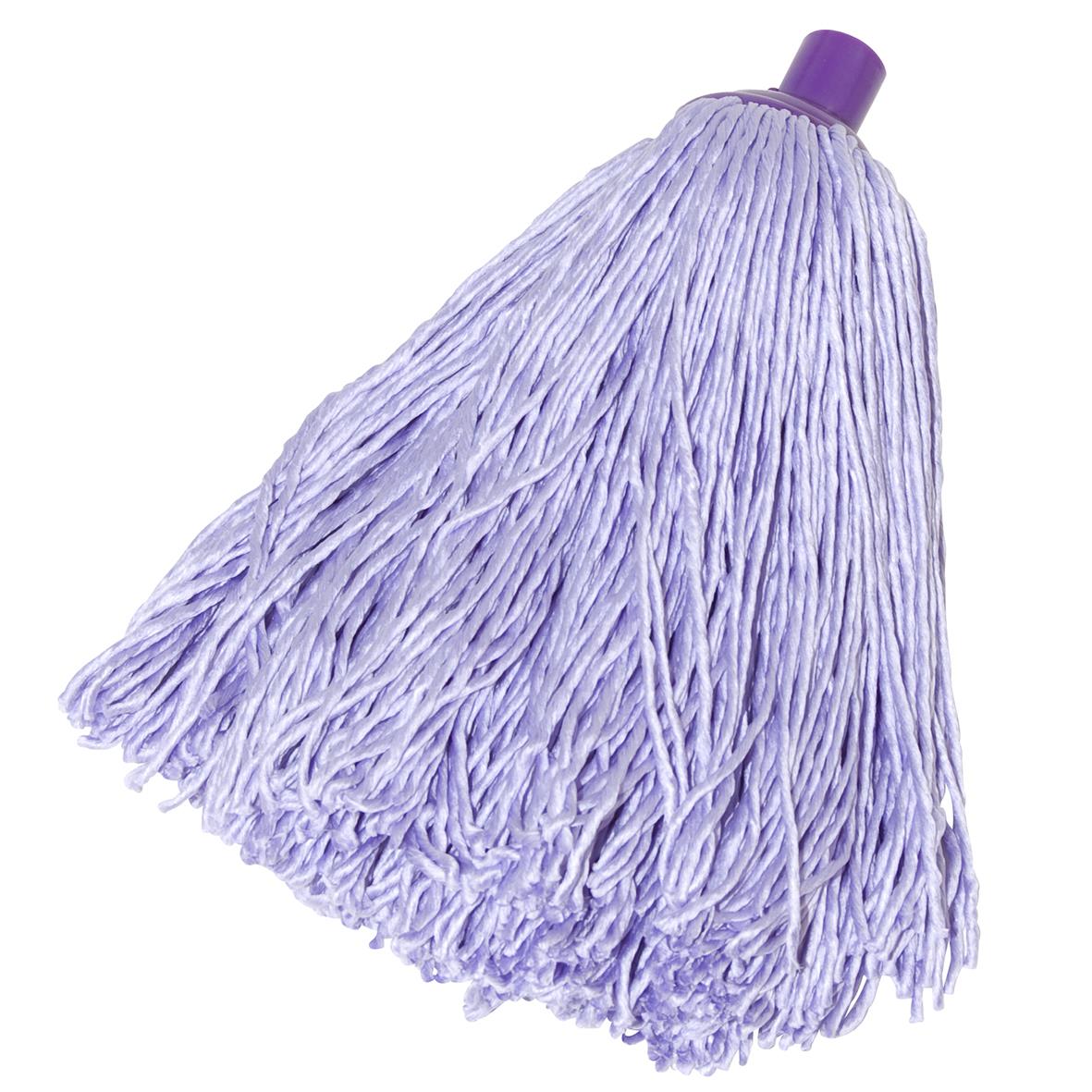 Liten lila mikrofibermopp Wizzo Microfiber 25cm