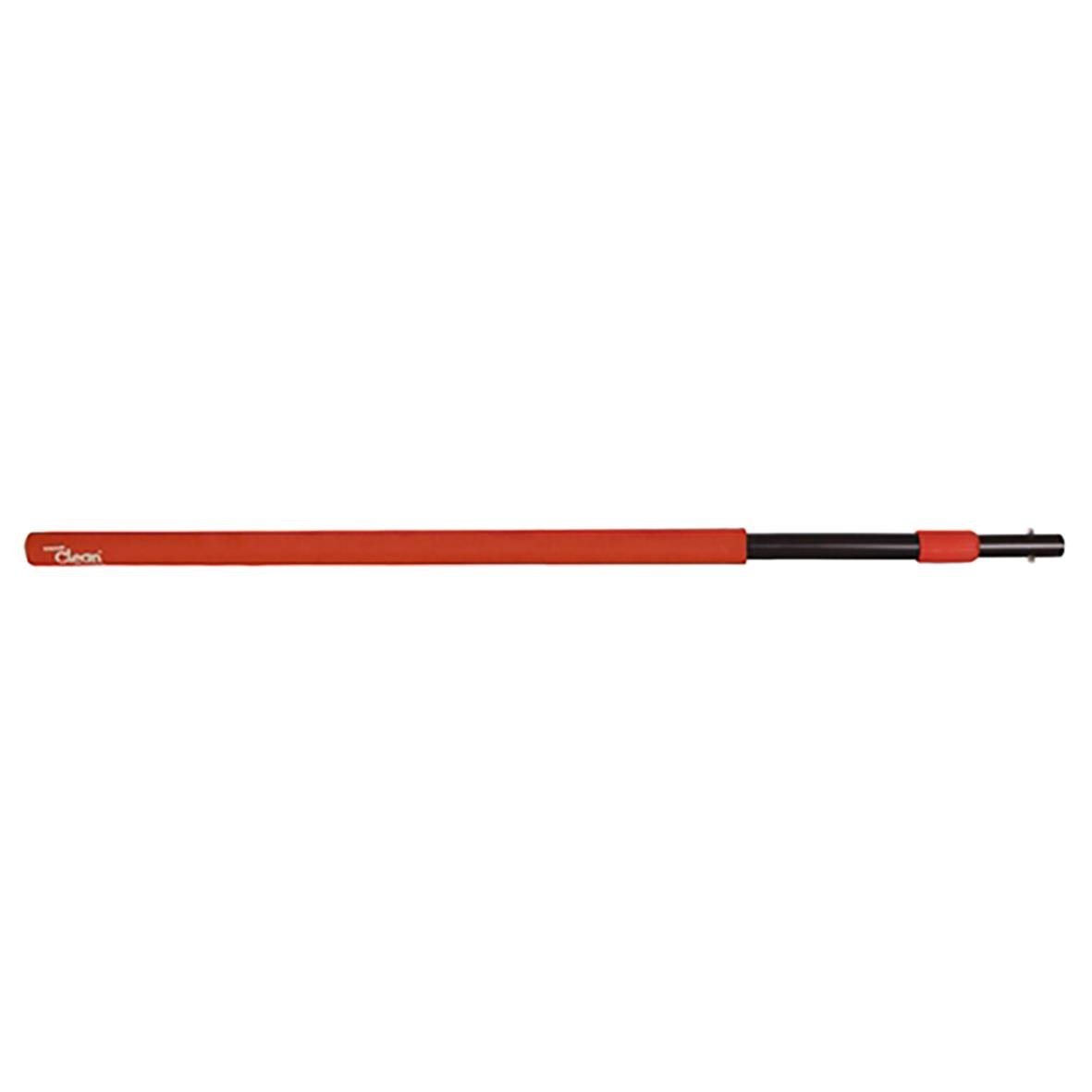 Röd Skaft Vikur Soft Grip 180 cm, långt handtag för verktyg eller redskap