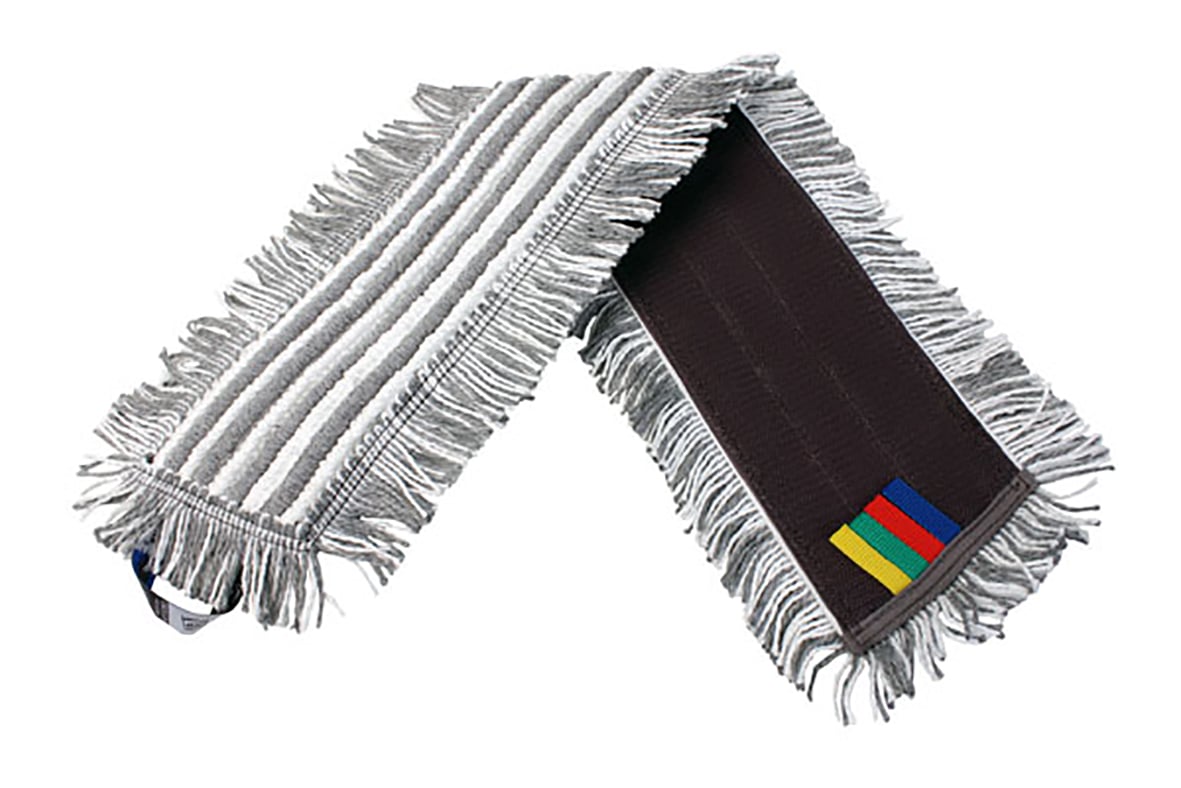 Kombimopp Activa Effect Klippt Plus 40cm med svart och färgade ränder