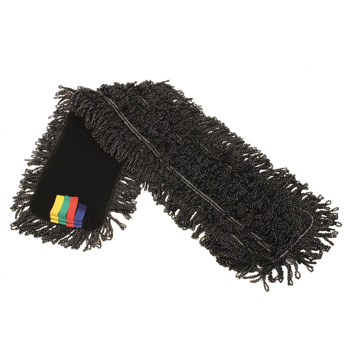 Kombimopp Activa Star 90cm med svart skaft och färgade markörer