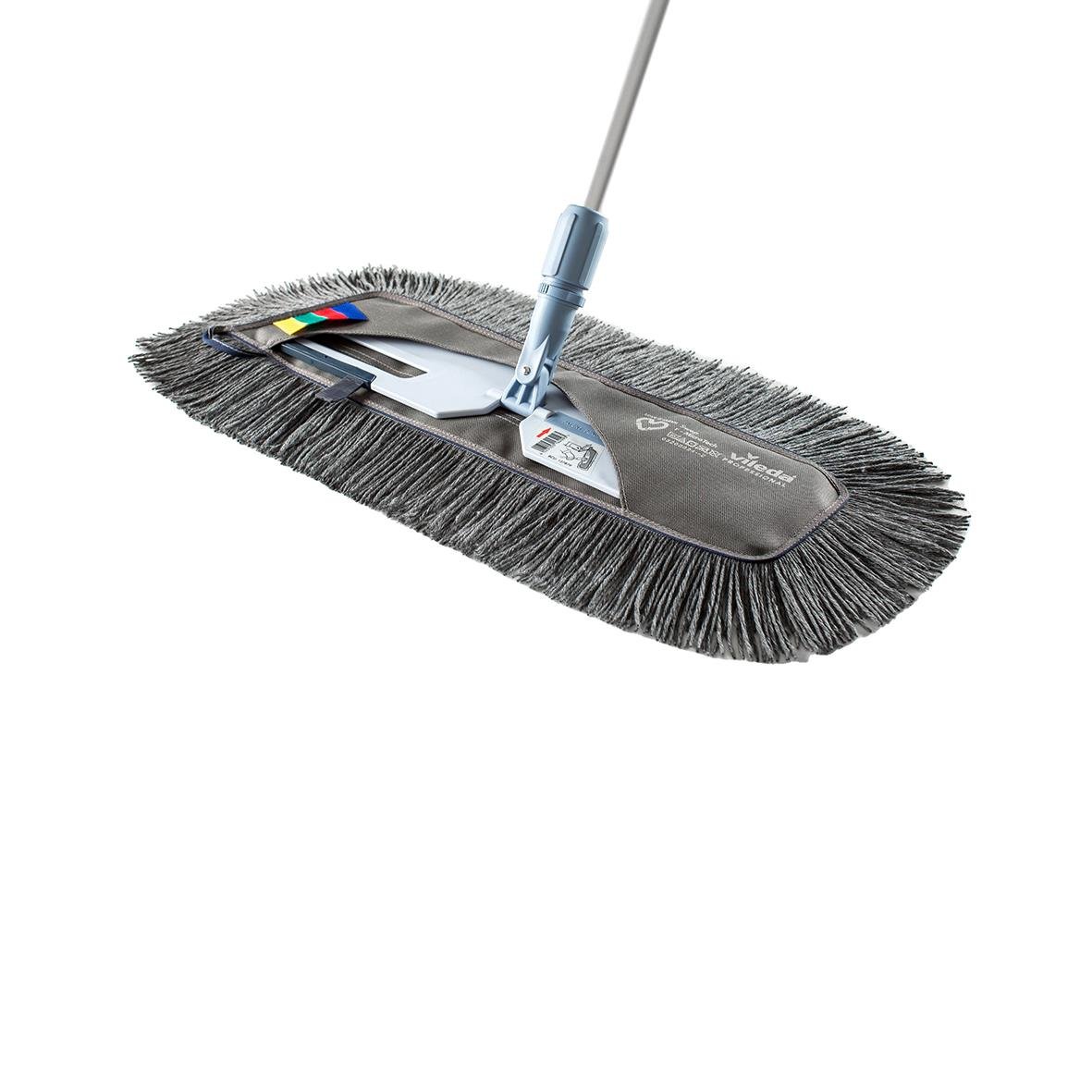 Kombimopp Vileda Swep Single r-MicroTech grå 50cm med mopp och skaft