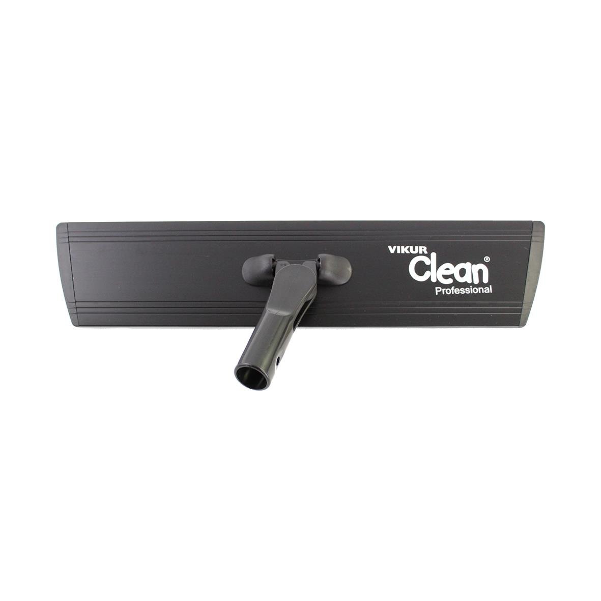 Svart aluminium moppstativ 40cm med handtag för rengöring