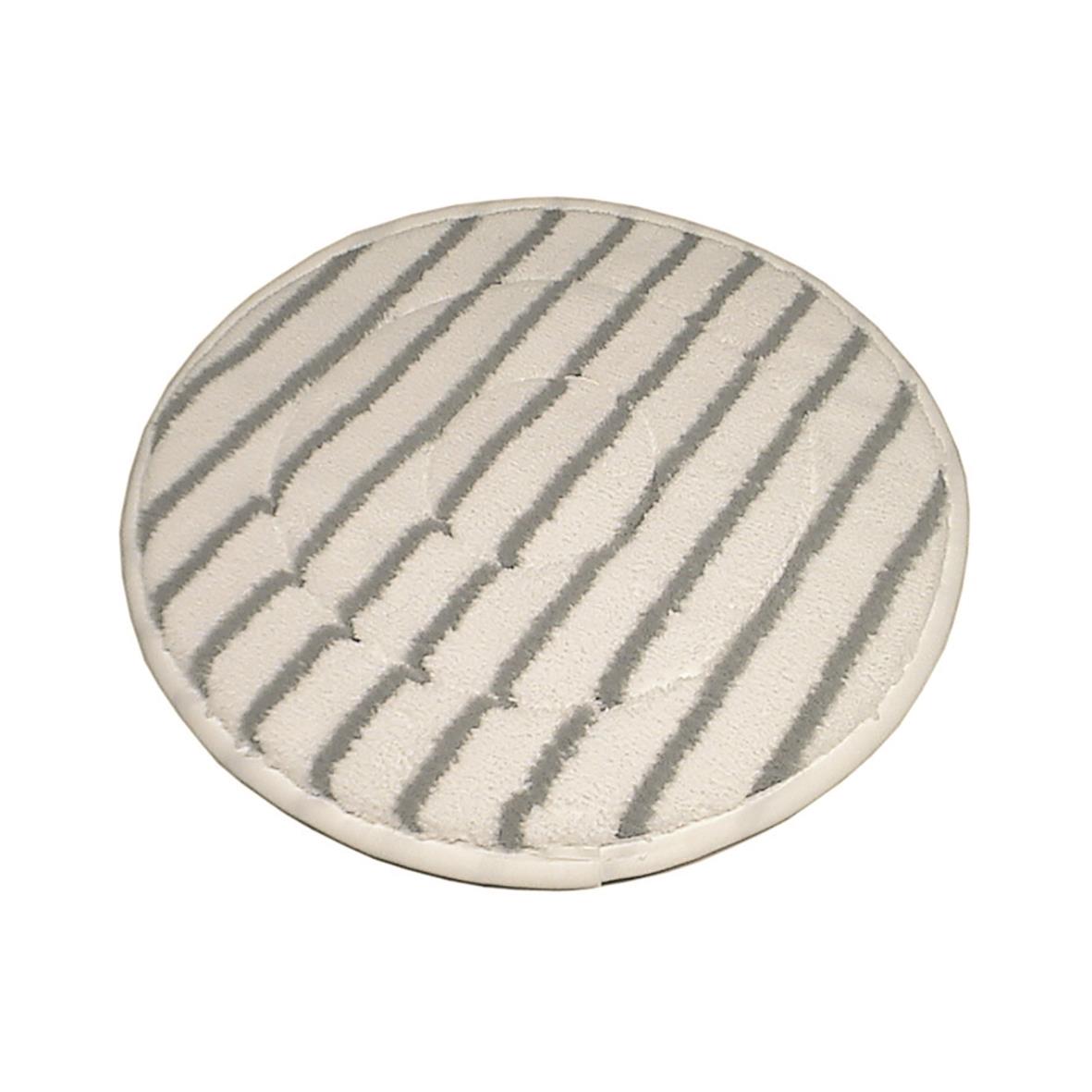 Mopprondell Activa Pad 17 tum med vit och grå randig yta