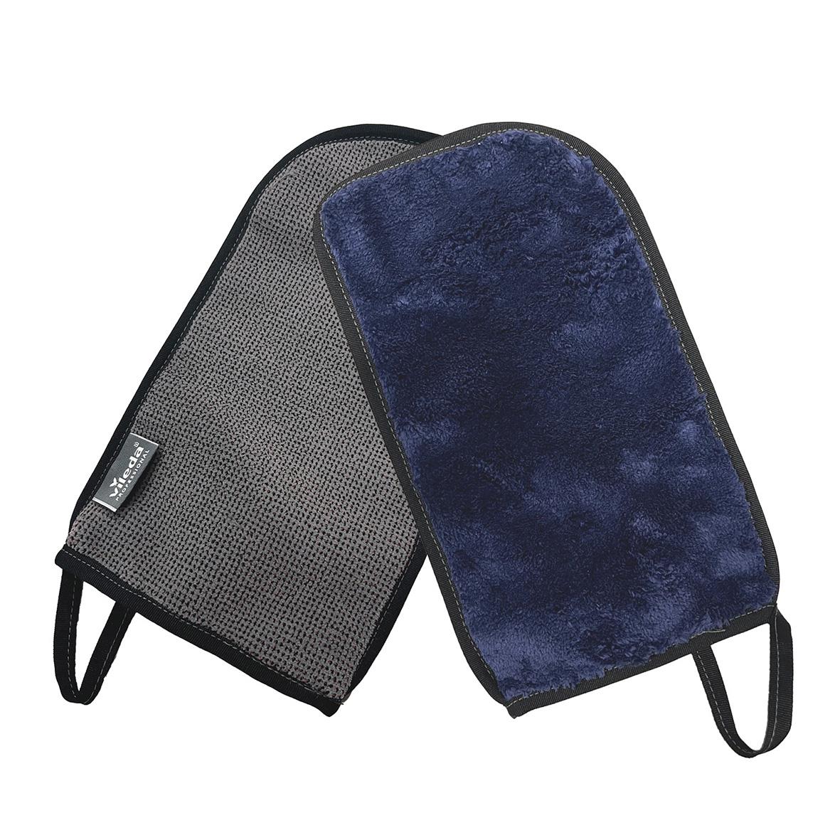 Handmopp Vileda Swep Duo 2+1 i grå och svart med mikrofiberklädd yta