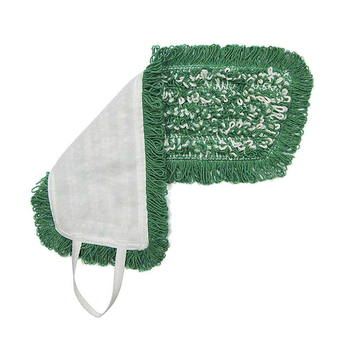 Grön fuktmopp Gipeco 30cm med handtag och mikrofiber yta