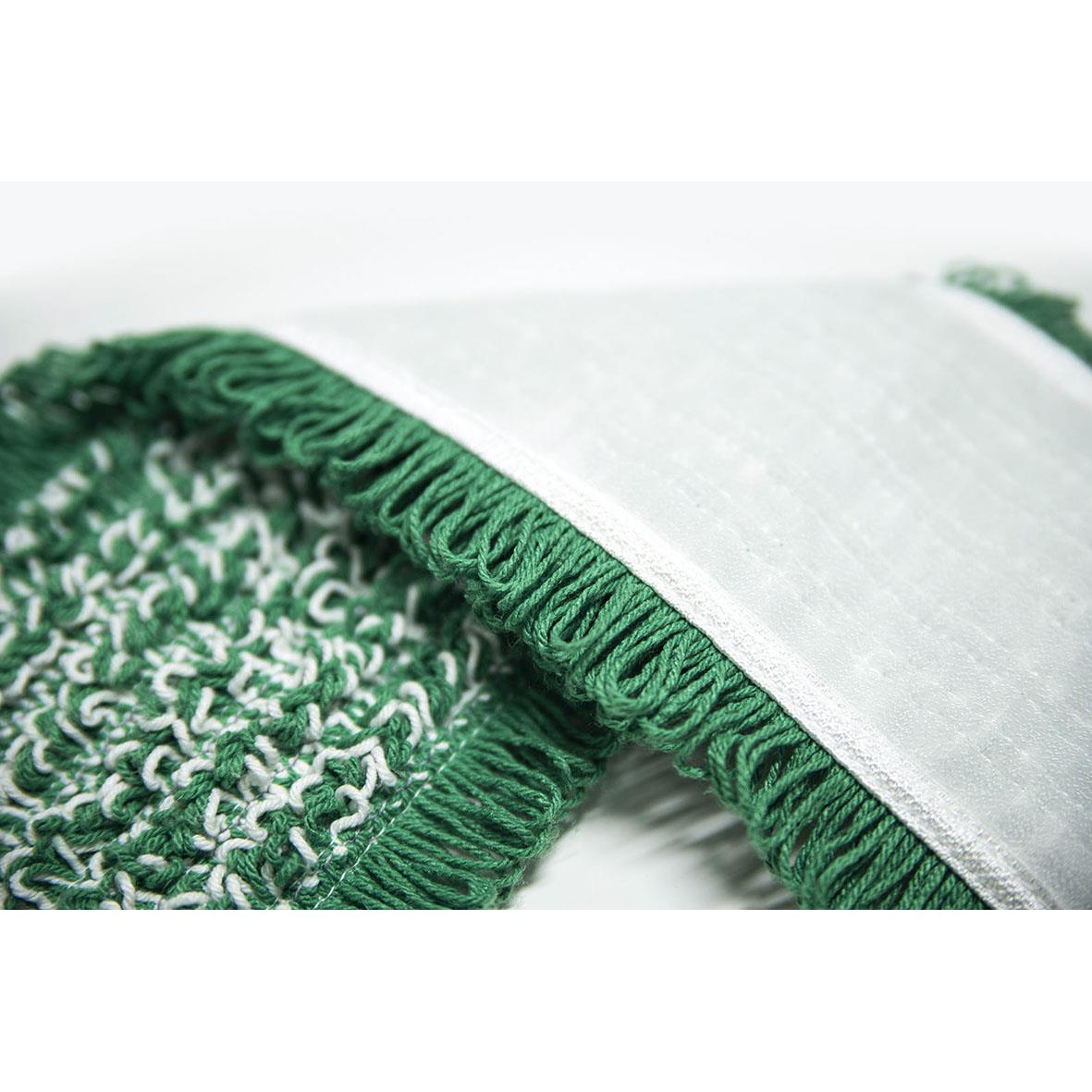 Fuktmopp Gipeco LongLife Grön 30cm med grönt och vitt mikrofibermaterial