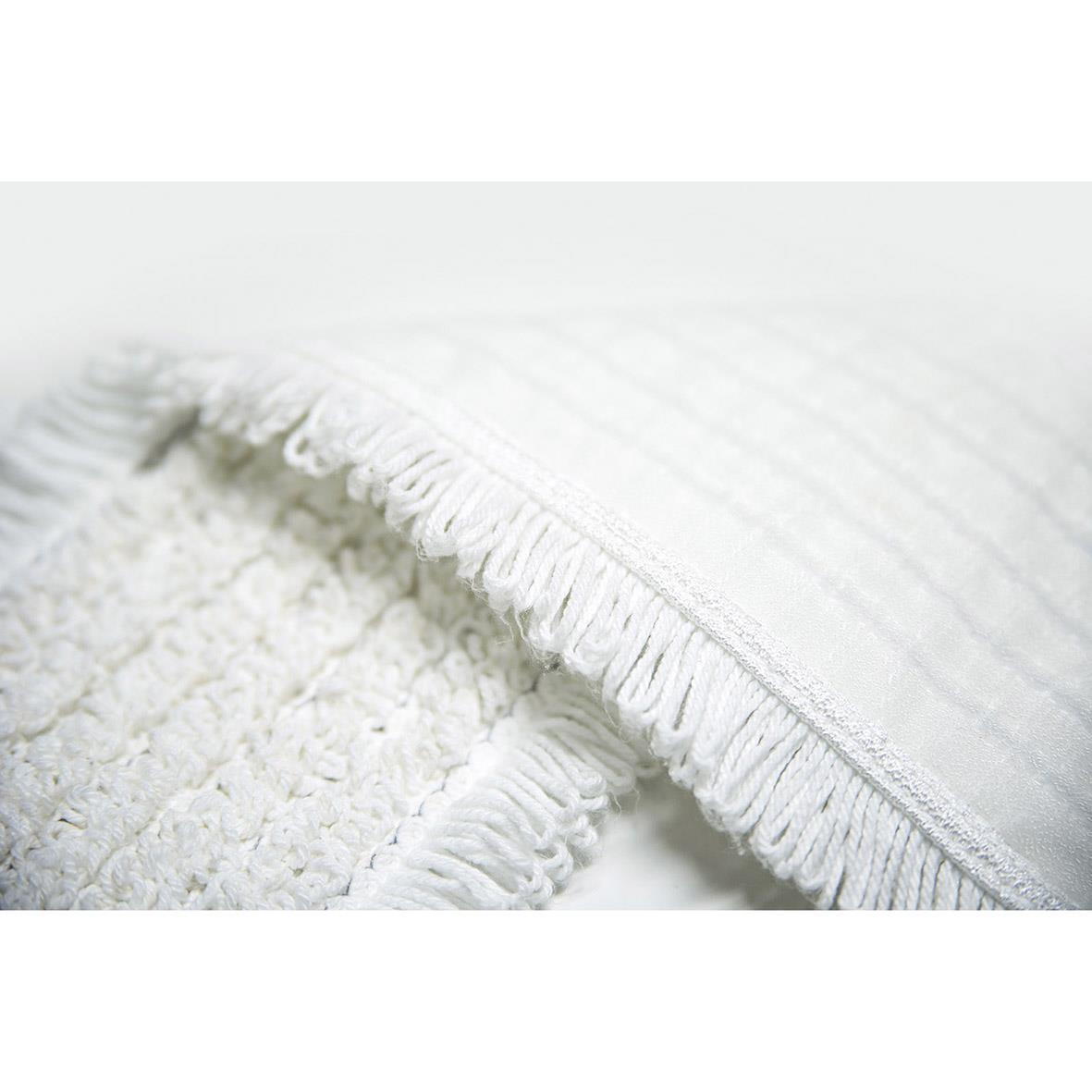 Vit fuktmopp Gipeco LongLife 30cm med mjuk och absorberande yta