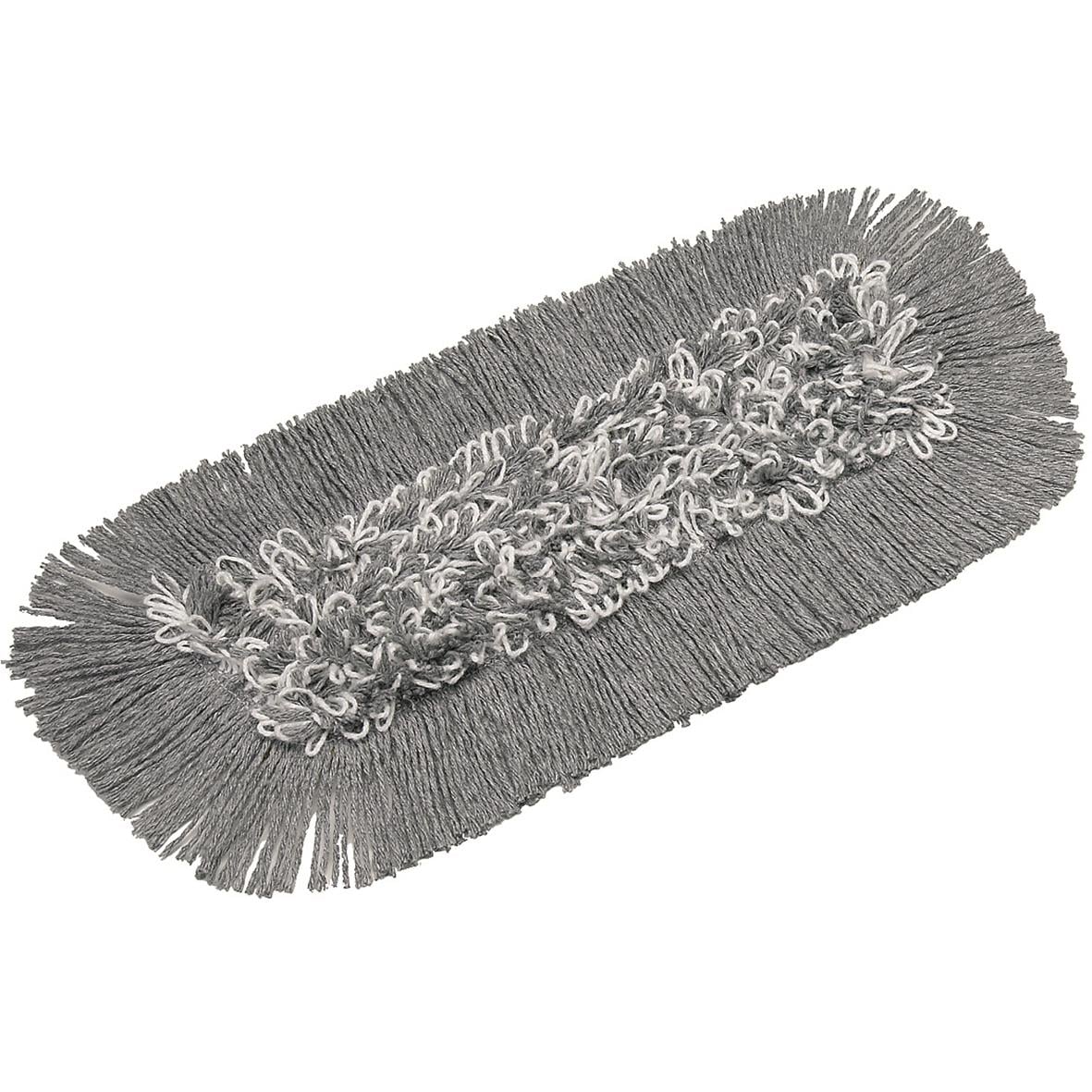 Fuktmopp Vikan Damp 43 25cm med gråa mikrofiberstrån och rosetter för effektiv rengöring