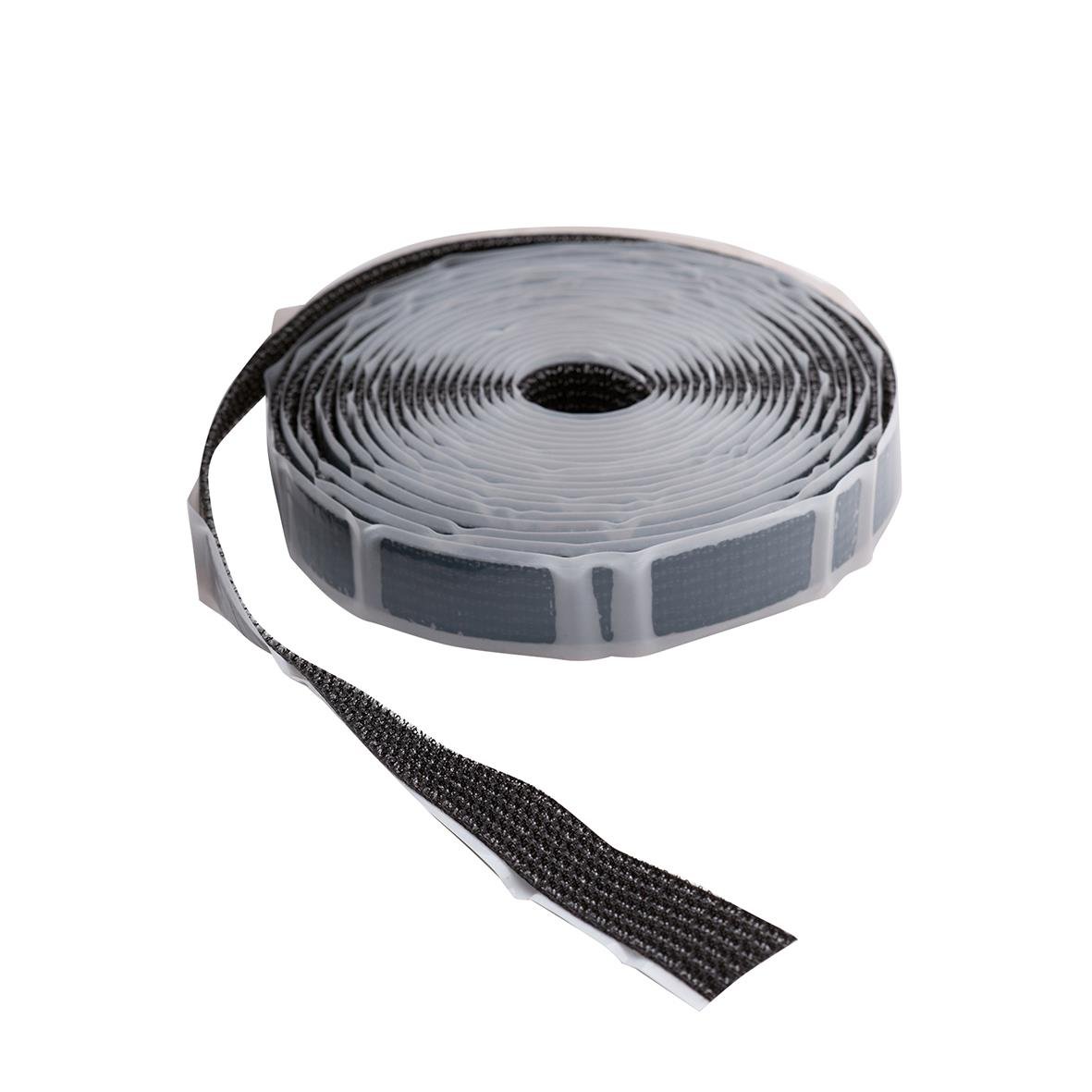 Kardborreband Nordex för moppstativ, självhäftande, 20mm x 5m