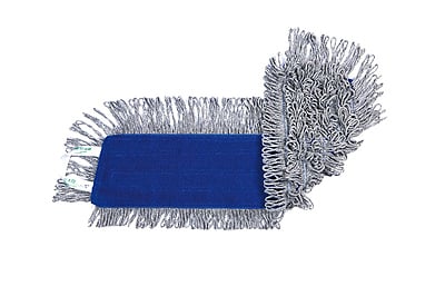 Fuktmopp Gipeco Trappmopp 50cm med blått huvud och grå trådar