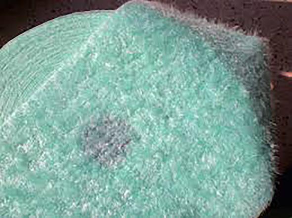 Grön engångsmopprulle för städning, 60 cm bredd