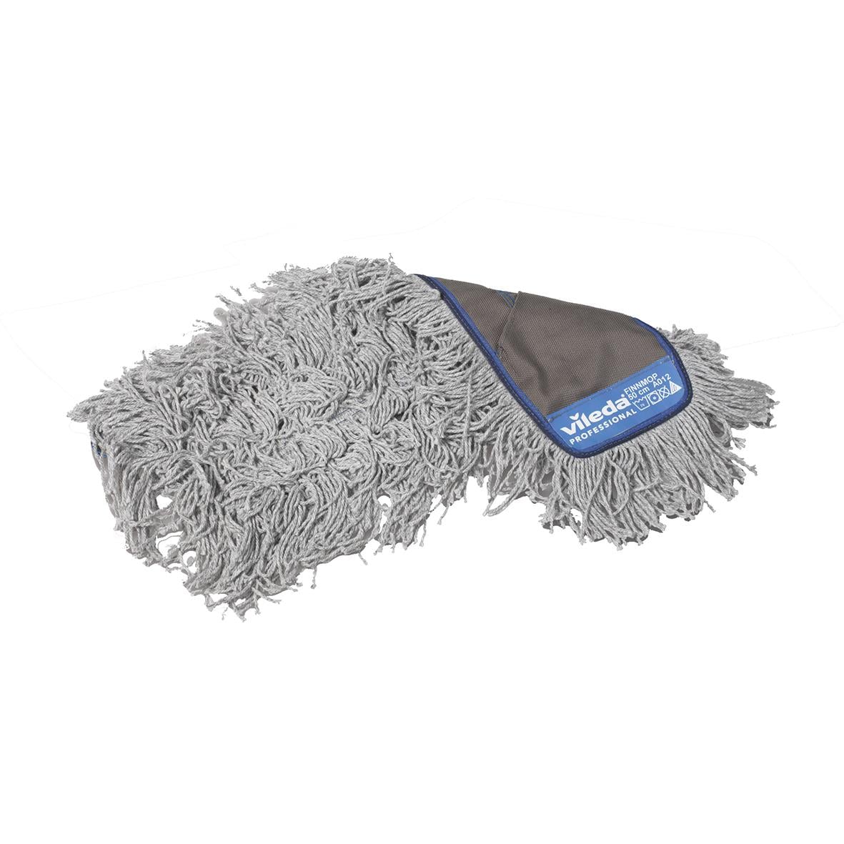 Kombimopp Vileda Swep Single Finnmopp 50cm med grå mikrofibermopp och blå förvaringspåse