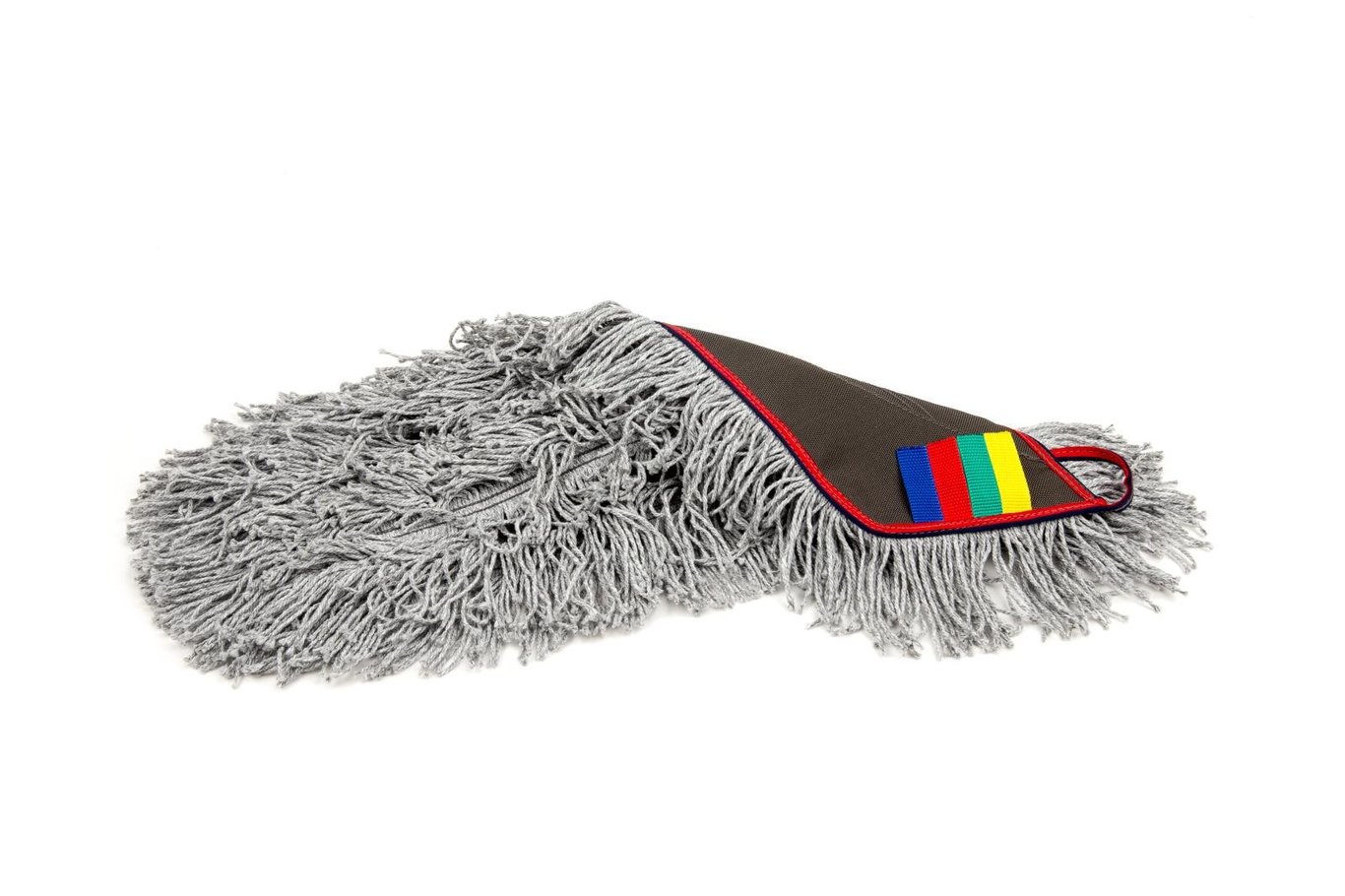 Fuktmopp Vileda Swep Single Extra 50cm med grå mikrofibermopp och svart skafthållare