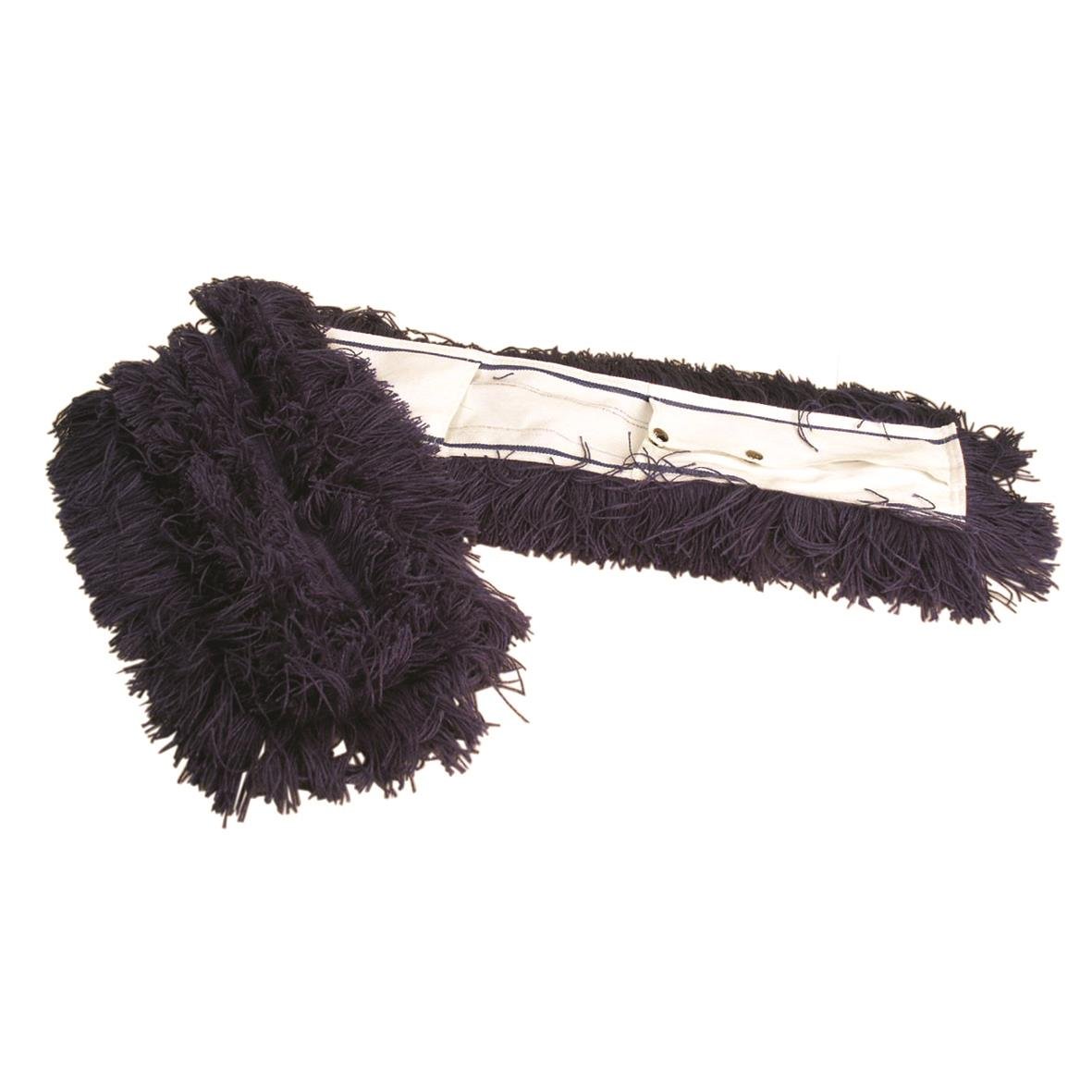 Saxmoppgarn Meraklon 1m med två st/stativ, svart och luddigt