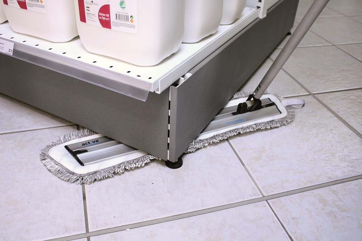 Moppstativ Activa Flexi Move 60cm som används för att rengöra golv