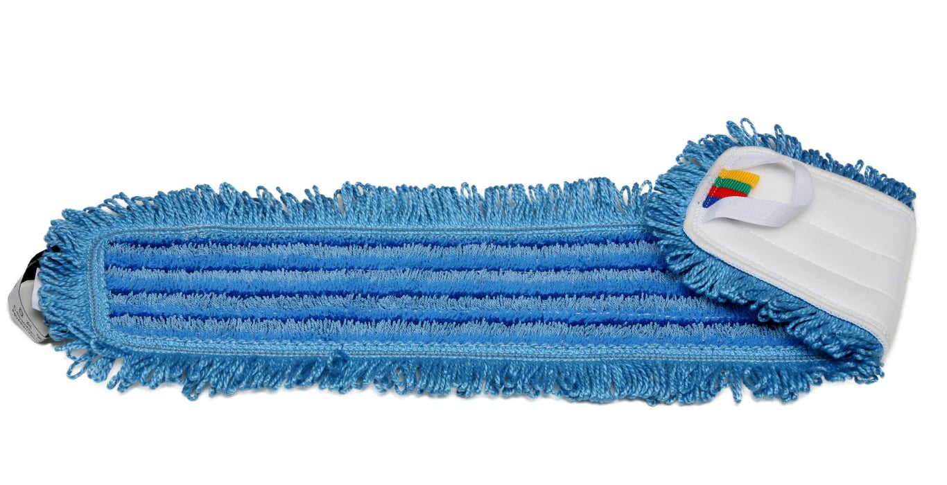 Blå kombimopp Bele ZigSack med 28 cm längd och avtagbar huvuddel