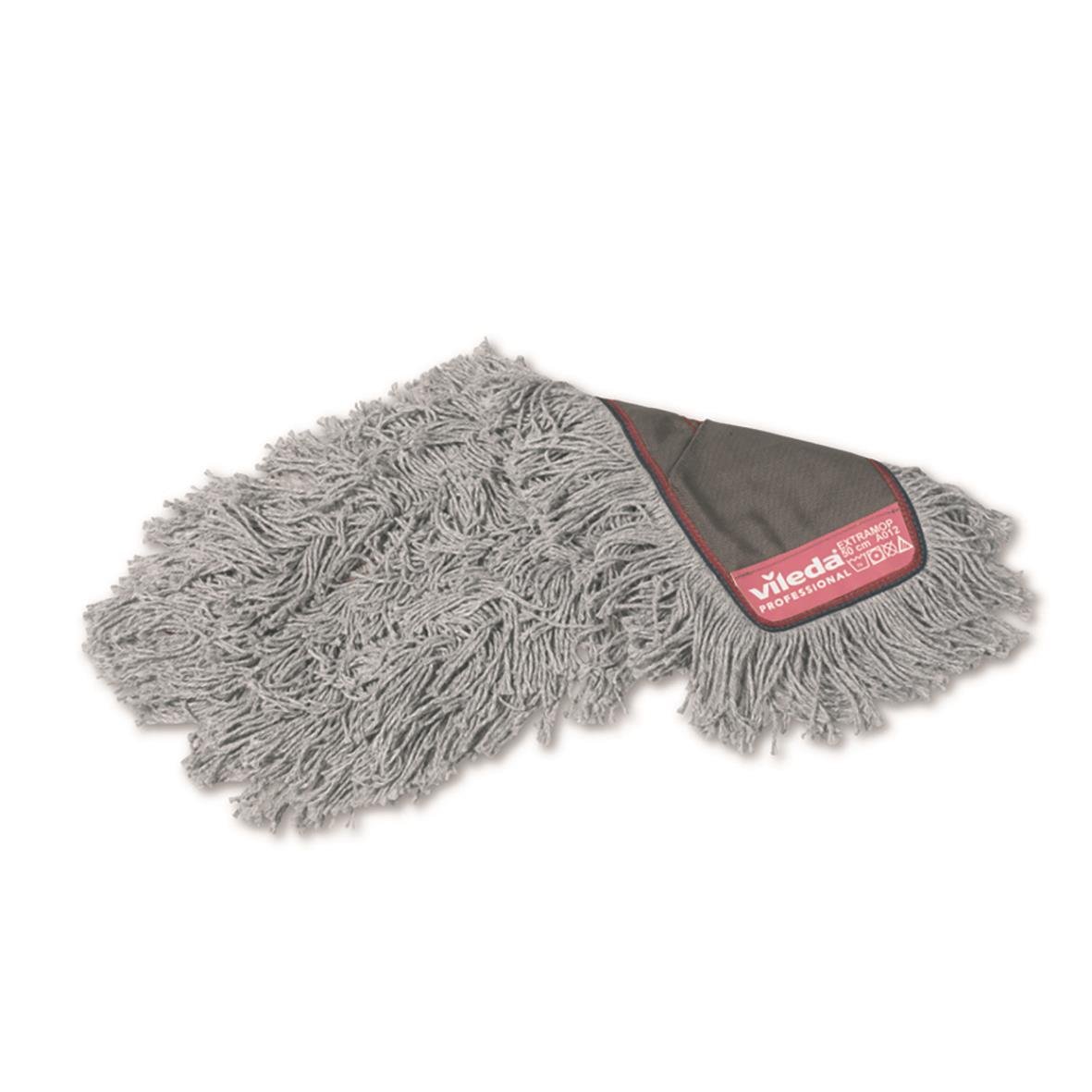 Vileda Swep extramopp i grått och rött, 50 cm bred