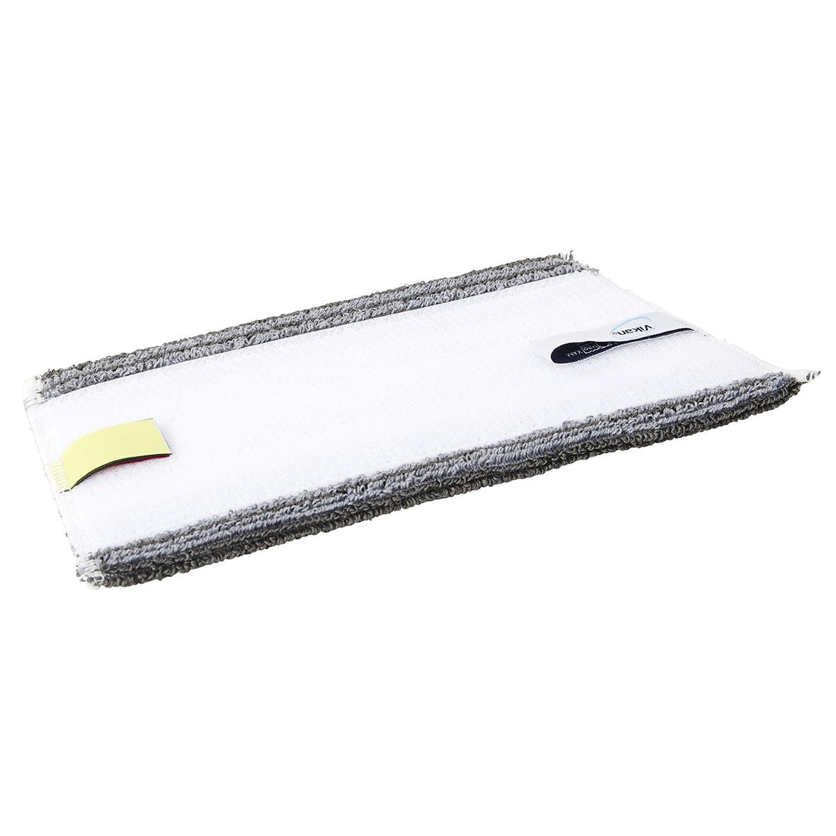 Kombimopp Vikan DampDry 31 25cm, mopp med skur- och torkfunktion, grå och vit färg
