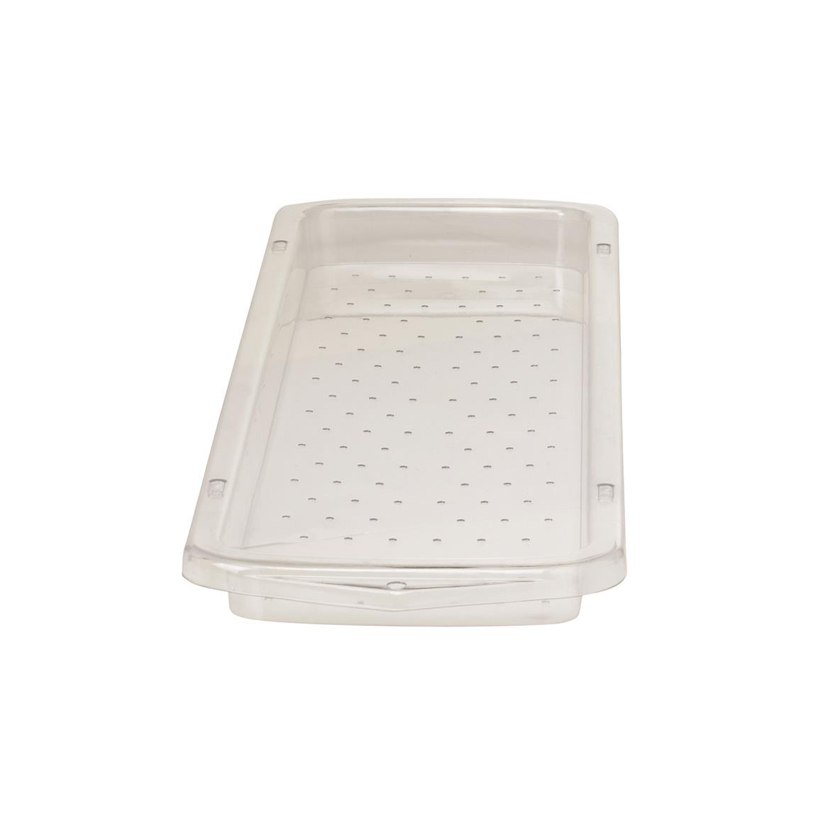 Transparent prepareringslock för mopplåda, 60 cm, plast