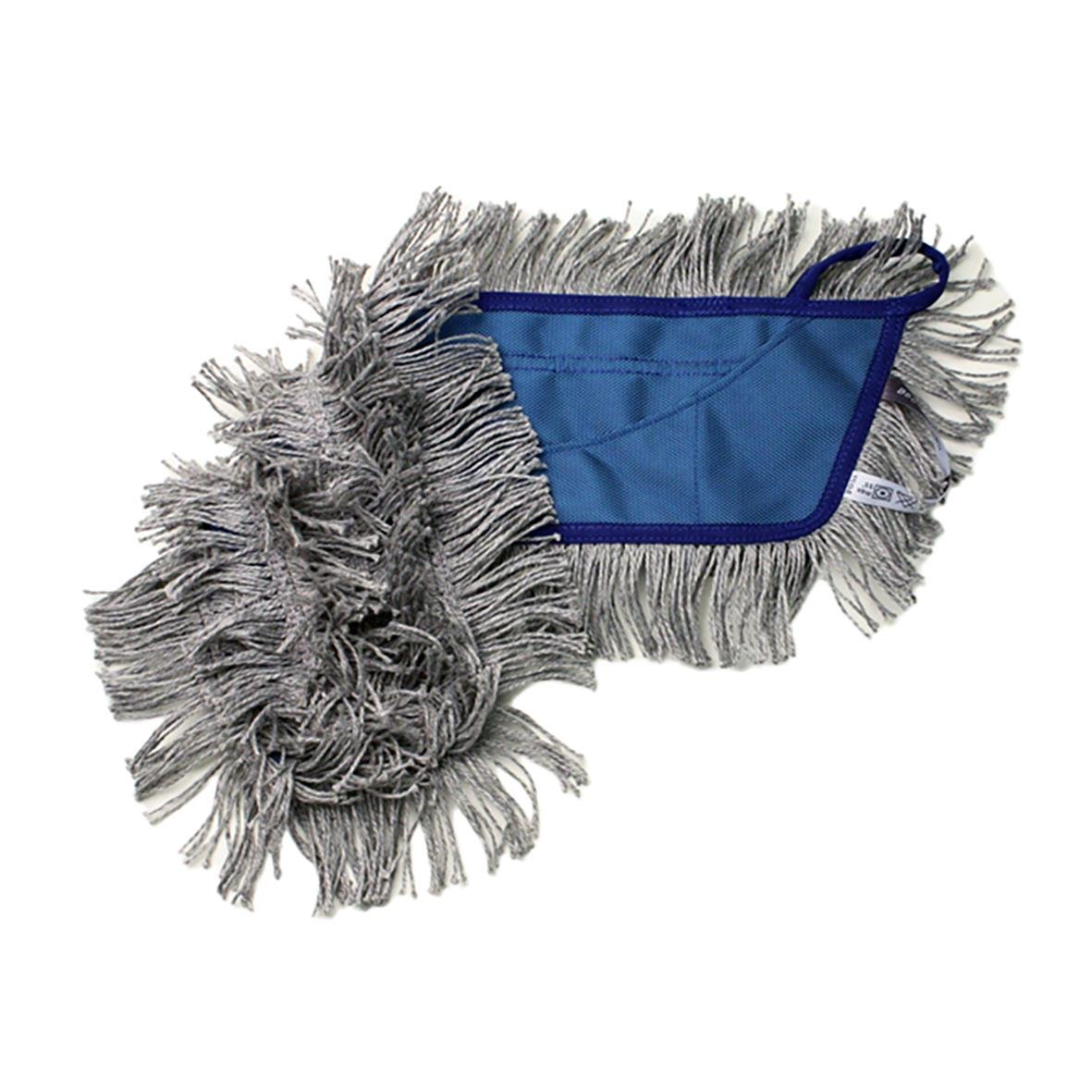 Kombimopp Activa B50 Micro Fickmopp 50cm med grå mikrofiber och blå väska för moppning