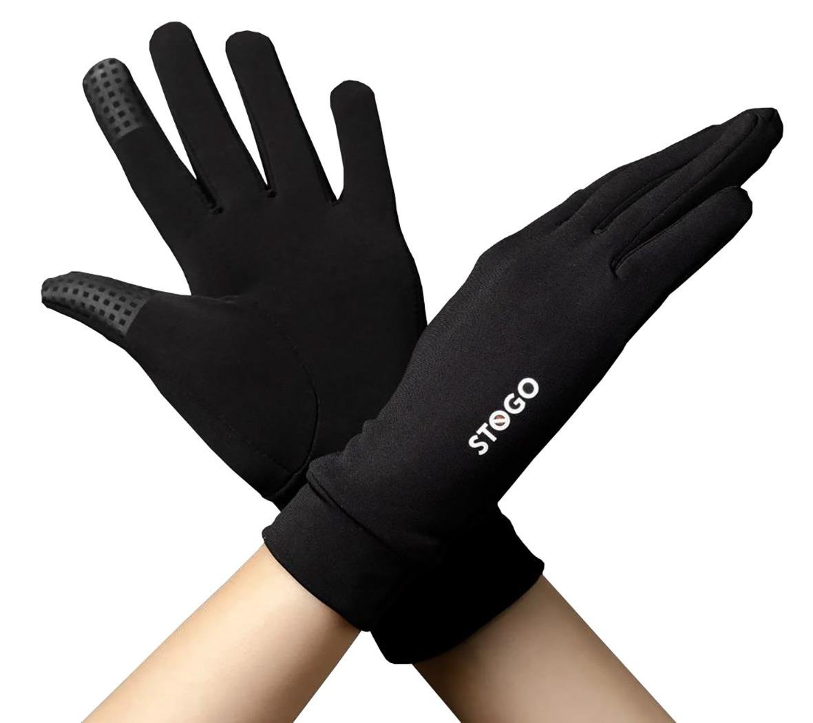 Svarta Stogo All-Day Handske i storlek M/L, vadderad och greppvänlig