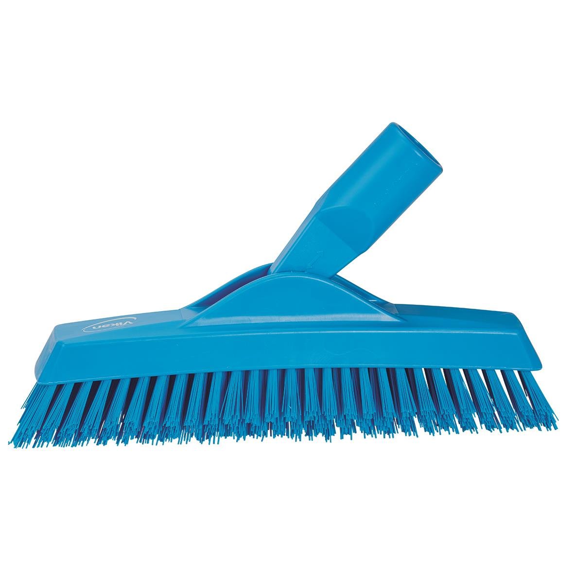 V-formad blå fogborste från Vikan, extra hård, 225 mm