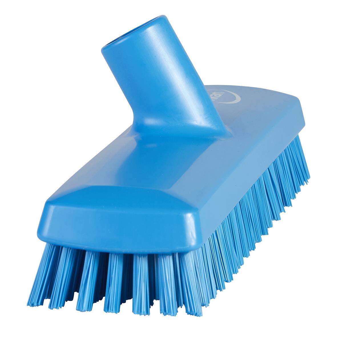 Blå golvskrubb Vikan Vattenmatning Extra Hård 270mm
