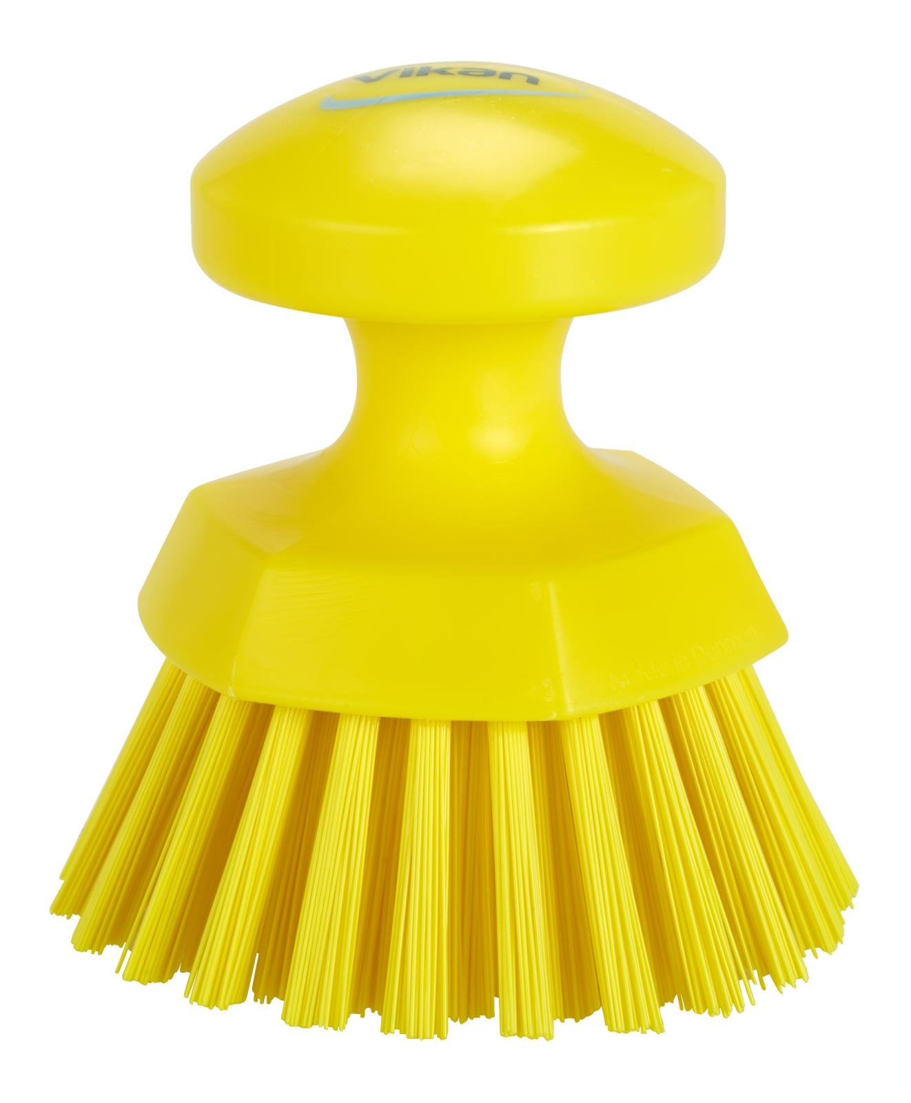 Handborste Vikan Rund Hård Gul