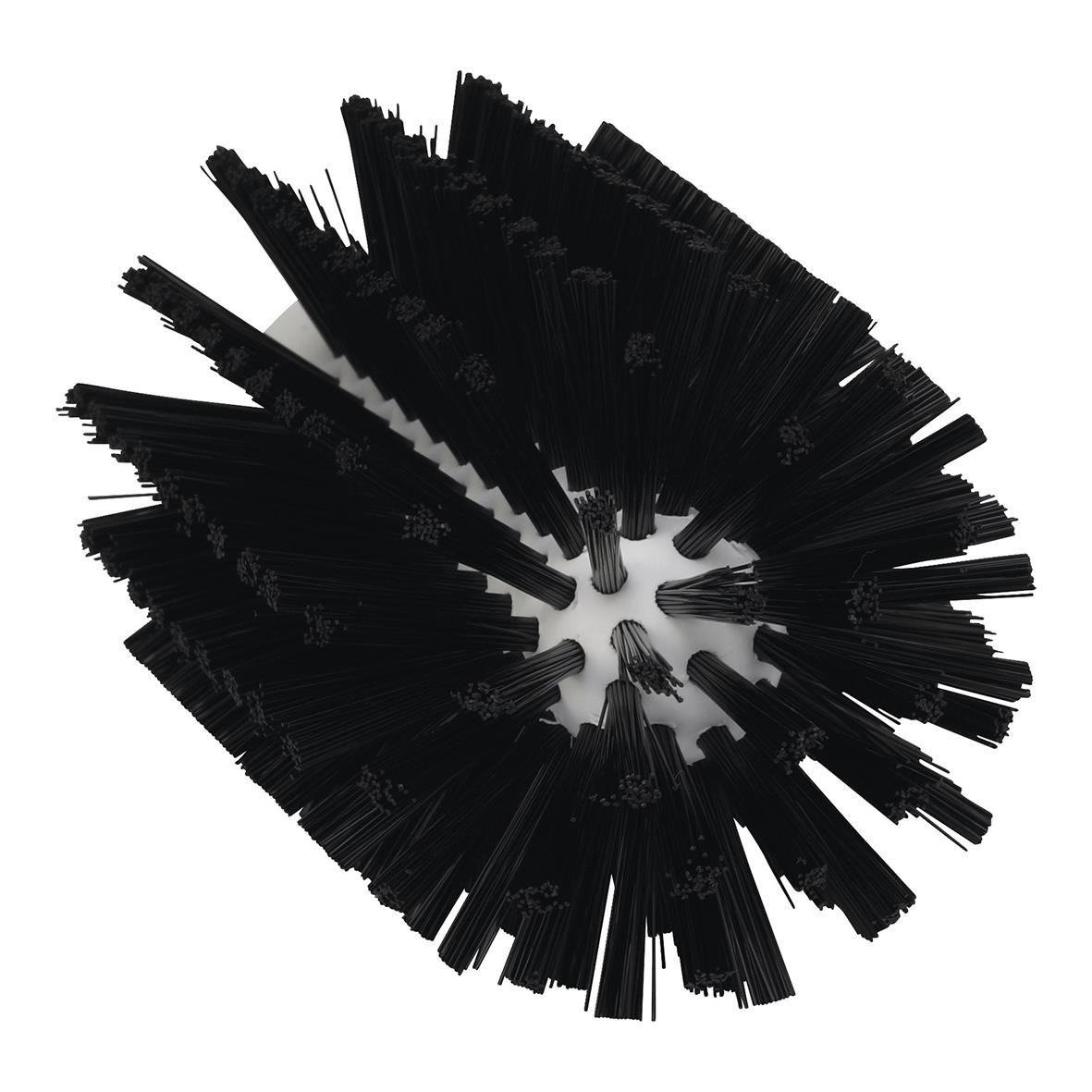 Svart rorrensare Vikan för montering på skaft, diameter 90 mm