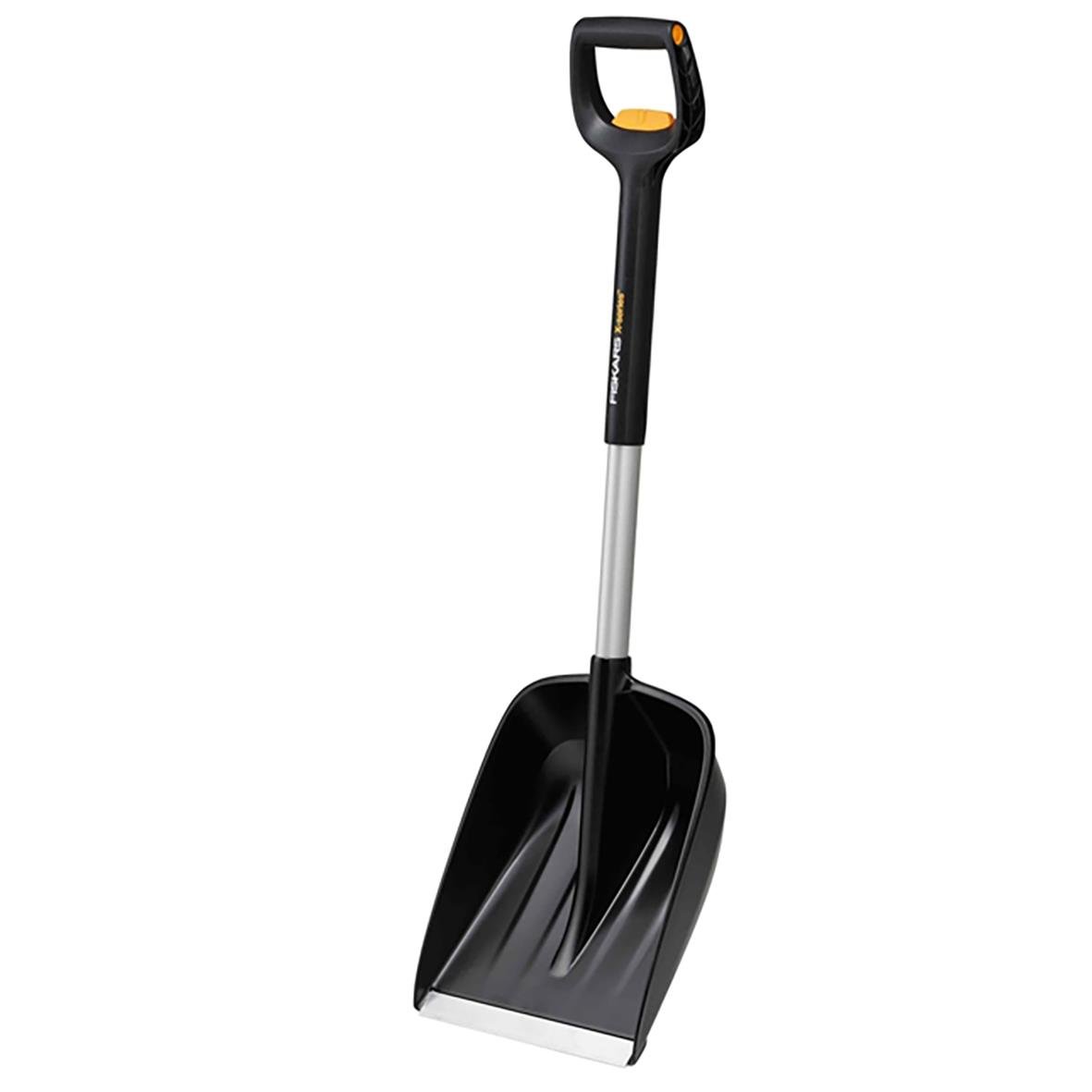 Fiskars X-Series teleskopisk snöskyffel för bil, justerbar längd 79,5-98,7cm