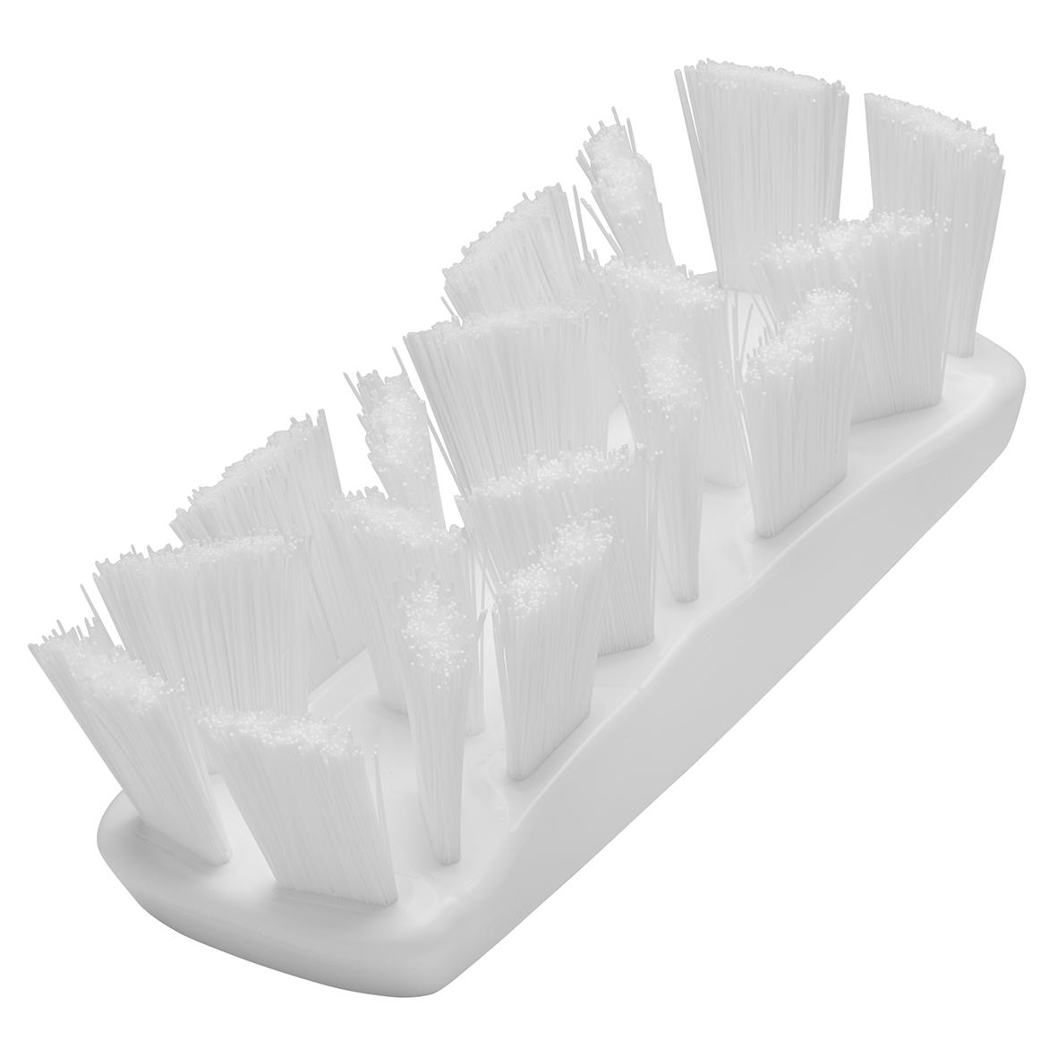 Handborste Vikan UST Hård Vit 176mm med vita borst i plastställ