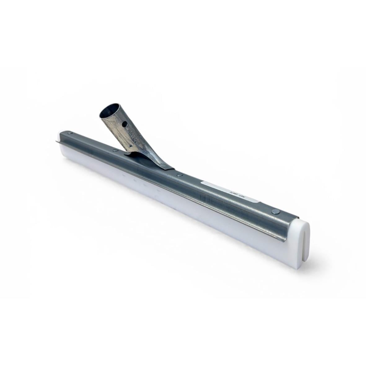 Golvskrapa Essential med skvättkant, vit, 45cm