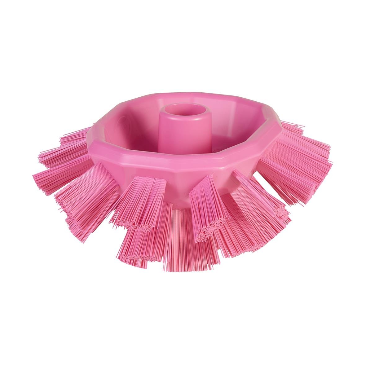 Rosa hård tankborste från Vikan UST, 190mm