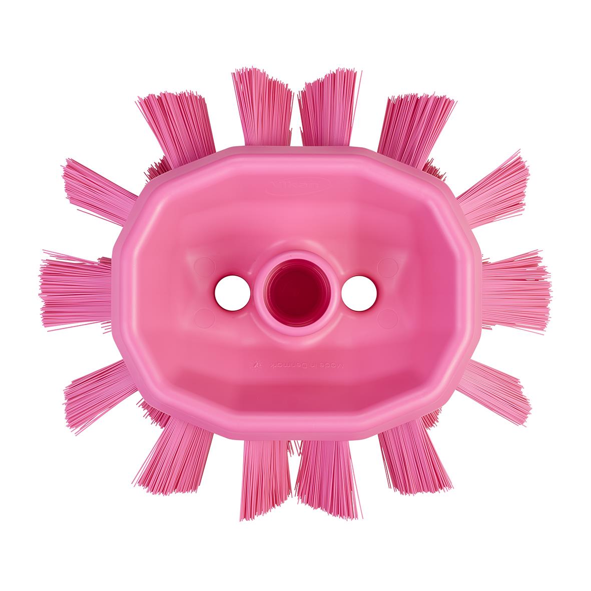 Pink hård tankborste från Vikan UST med 190mm diameter