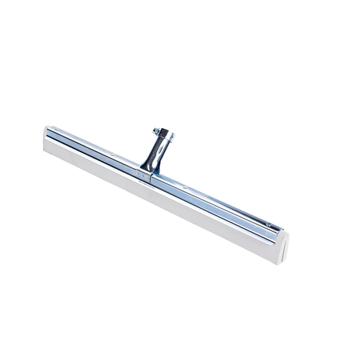 Vit golvraka Dura-Flex, 45 cm, med skvättkant