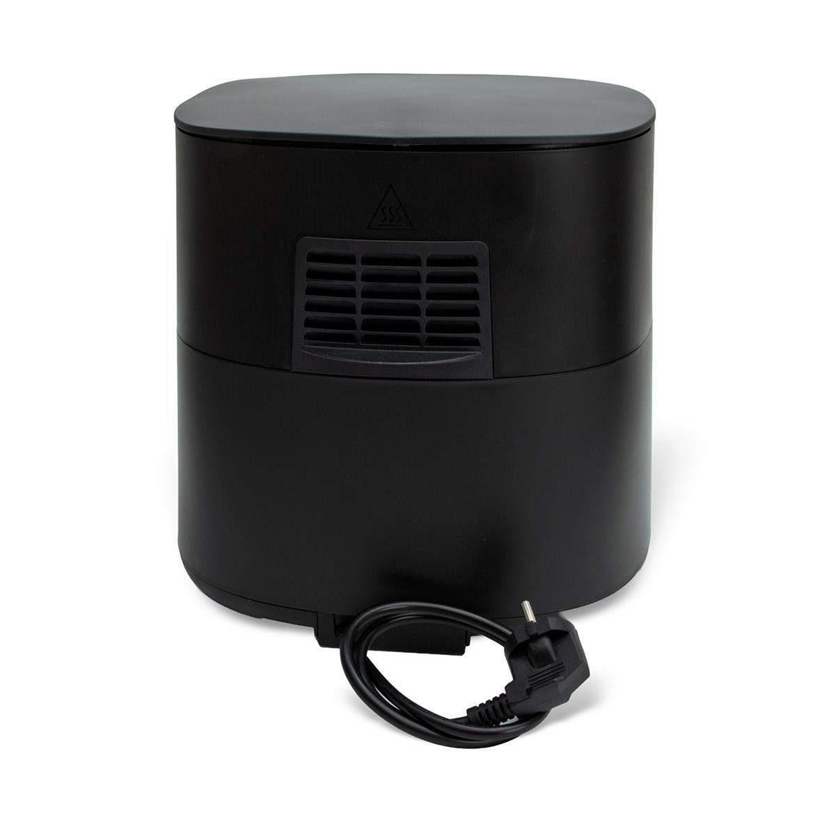 Svart Champion XL airfryer AF400 med keramisk beläggning, 6 liter och 1750 W