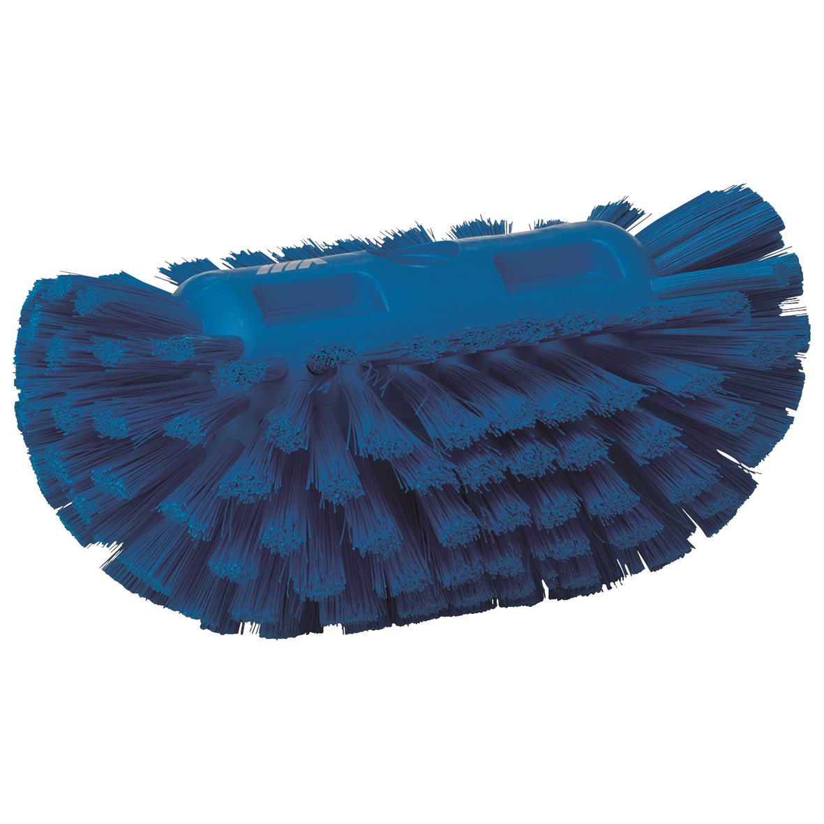 Blå tankborste Vikan Medium 205mm med borsthuvud