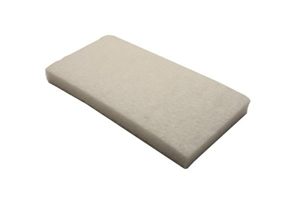 Vit skurblock Activa 12x25cm