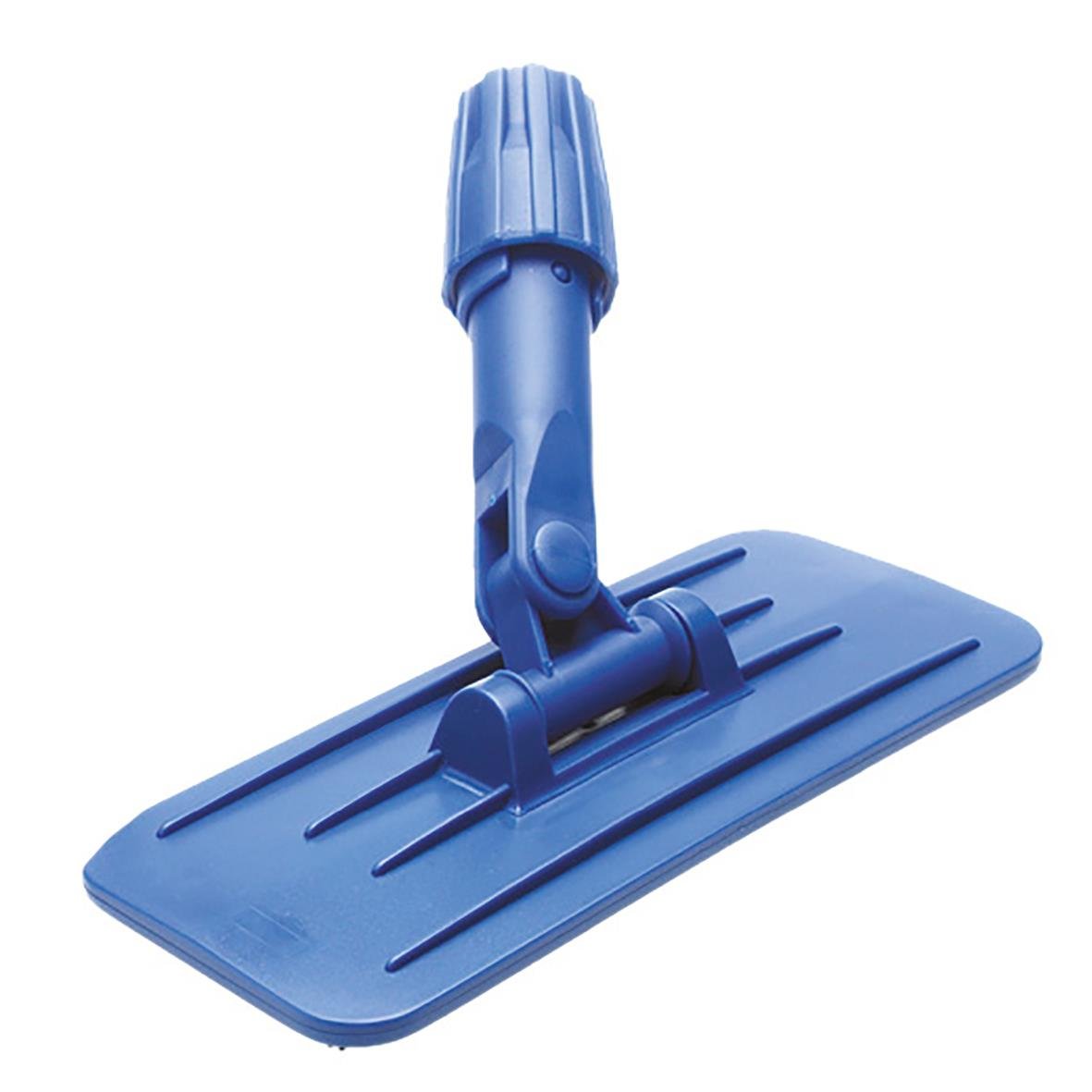 Blå skurblockshållare för skaft