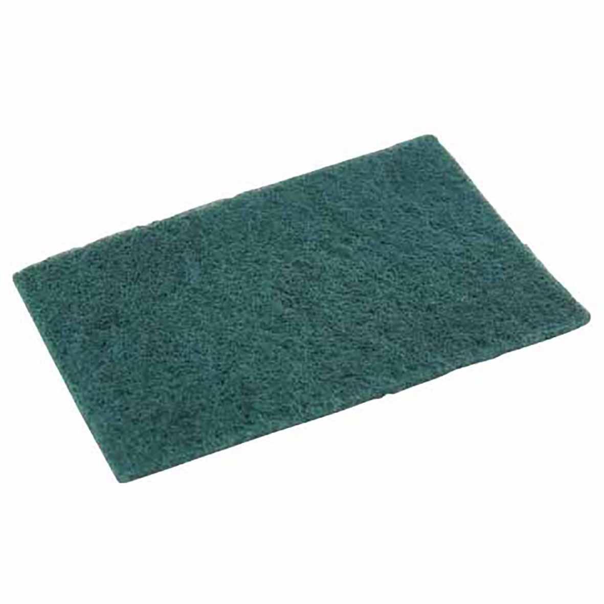Grön skurnylon matta 14x22cm