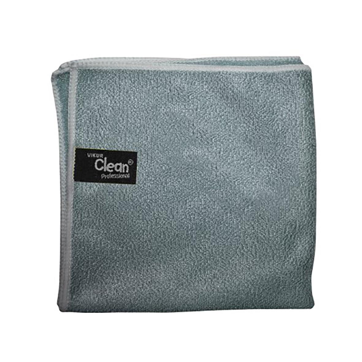 Grå mikrofiberduk Vikur T2 Clean 30x30cm