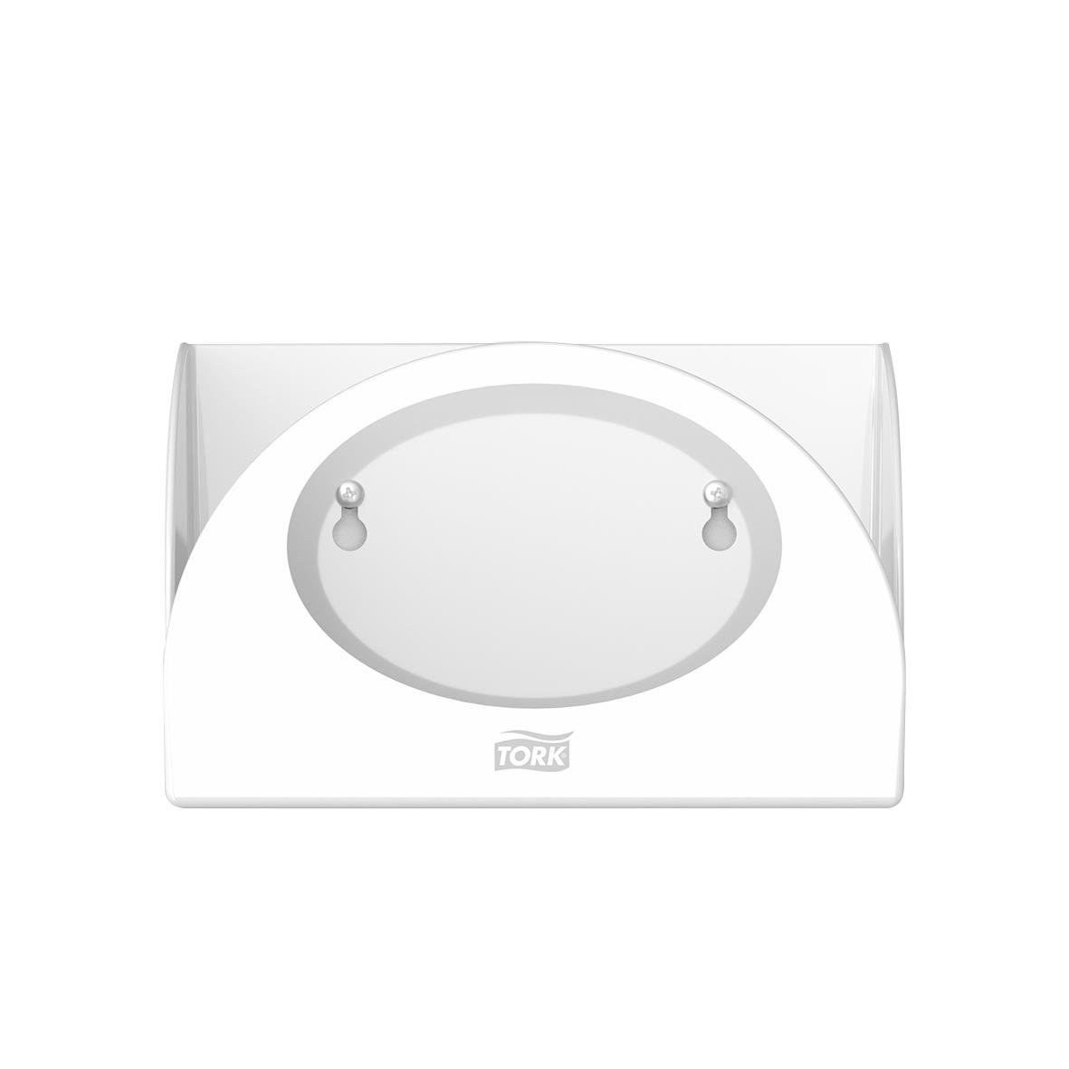 Vit dispenser för Tork W8 små förpackningar, väggmonterad
