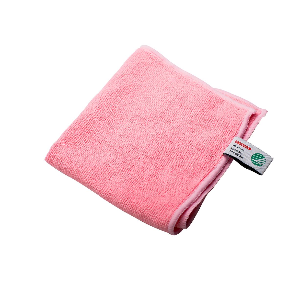 Rosa mikrofiberduk Nordex Proffer 32x32cm