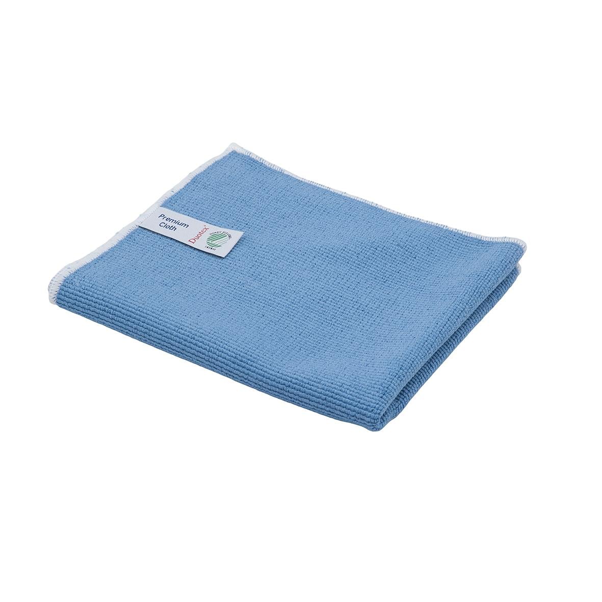 Blå mikrofiberduk Duotex Premium Knitted 30x35cm
