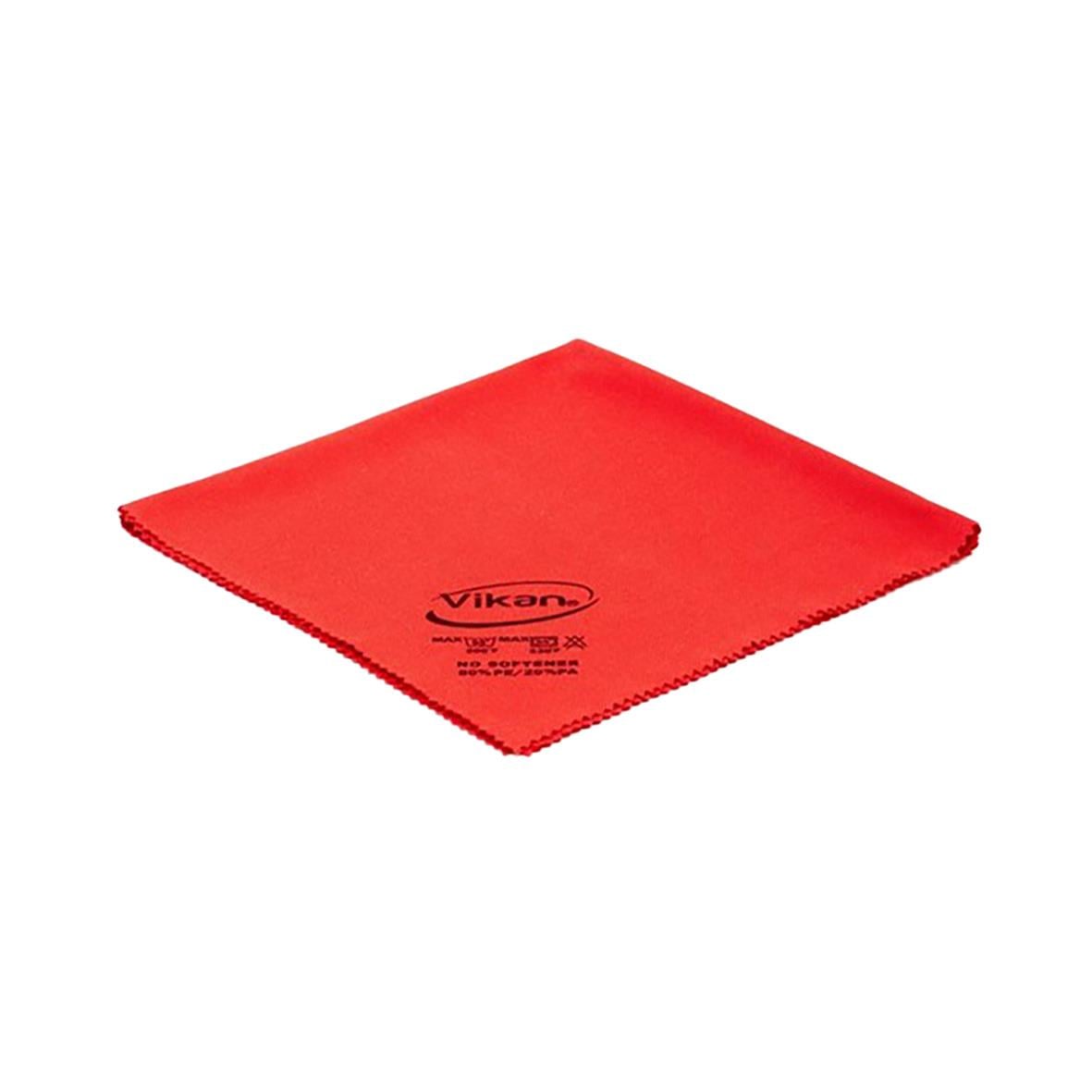 Röd Vikan Micro fönsterduk 40x40cm
