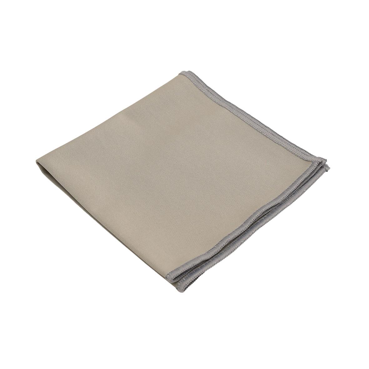 Beige microfiberduk Activa Glass Pro 40x40cm vikbar för rengöring av glas och ytor
