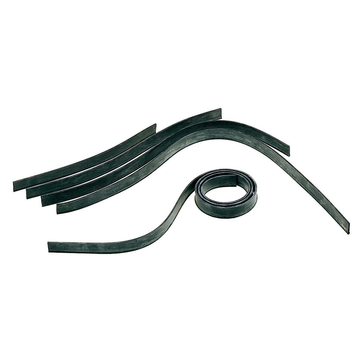 Unger Soft 25cm fönstergummiblad i svart, flexibelt och mjukt gummimaterial för fönsterrengöring