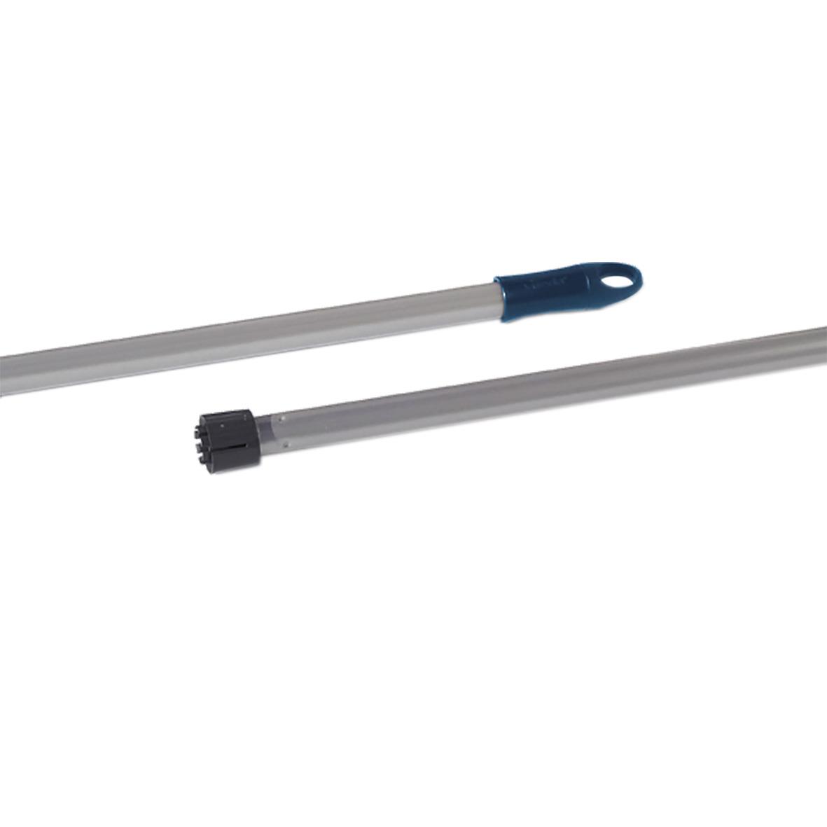 Skaft Vileda Professional SuperMop blå 140cm med röd moppkoppling och svart fäste