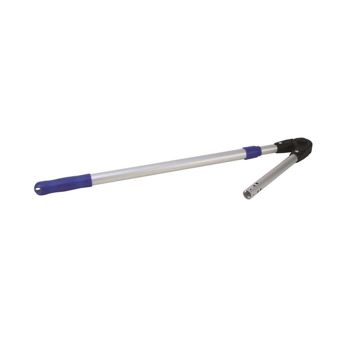 Lätt och flexibel skiftnyckel med justerbar längd 70-130cm, svart och blå färg